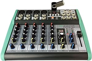 MIXER COMPATTO 6 CANALI CON MULTIEFFETTO